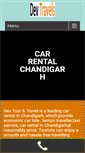 Mobile Screenshot of car-rental-chandigarh.com